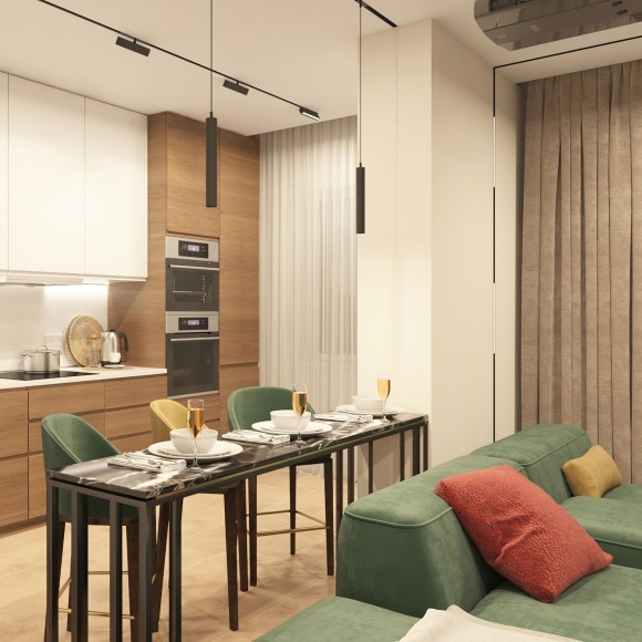 DK8008-BK Трековый магнитный светодиодный SMART (TUYA, Алиса, Wi-Fi, пам. настроек) светильник Denkirs SMART 220V CRI90+ 3000-6000К 770Лм 24° 9Вт