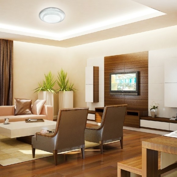 Светодиодный настенно-потолочный светильник с пультом Floors 2041/DL Светодиодный настенно-потолочный светильник с пультом Floors 2041/DL