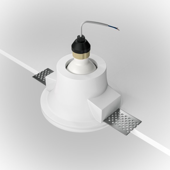 Гипсовый светильник под покраску Maytoni DL002-1-01-W Gyps Modern под лампу 1xGU10 35W Гипсовый светильник под покраску Maytoni DL002-1-01-W Gyps Modern под лампу 1xGU10 35W