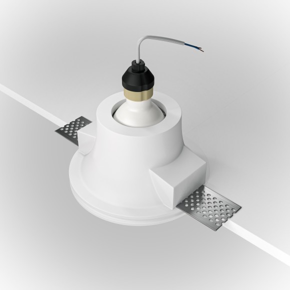 Гипсовый светильник под покраску Maytoni DL002-1-01-W Gyps Modern под лампу 1xGU10 35W Гипсовый светильник под покраску Maytoni DL002-1-01-W Gyps Modern под лампу 1xGU10 35W