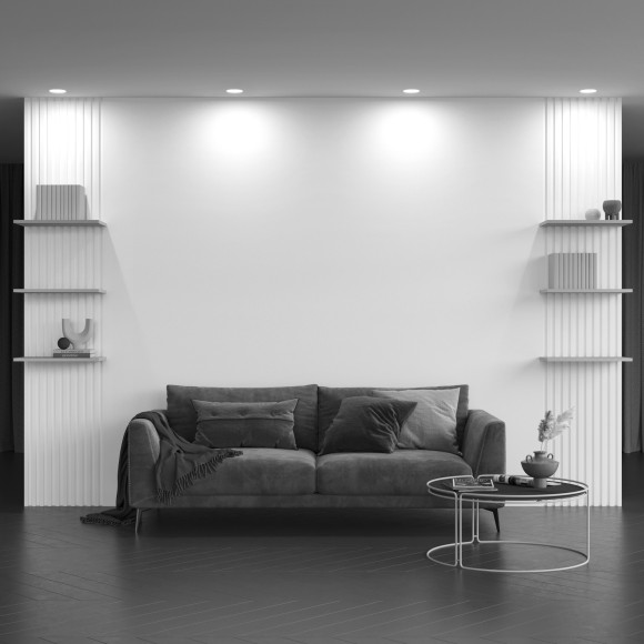 Гипсовый светильник под покраску Maytoni DL002-1-01-W Gyps Modern под лампу 1xGU10 35W Гипсовый светильник под покраску Maytoni DL002-1-01-W Gyps Modern под лампу 1xGU10 35W