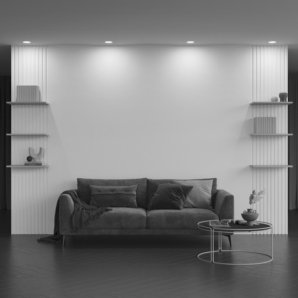 Гипсовый светильник под покраску Maytoni DL002-1-01-W Gyps Modern под лампу 1xGU10 35W Гипсовый светильник под покраску Maytoni DL002-1-01-W Gyps Modern под лампу 1xGU10 35W