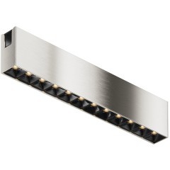 Трековый магнитный светодиодный светильник Maytoni Flarity Points TR150-1-12W3K-M-PT Трековый магнитный светодиодный светильник Maytoni Flarity Points TR150-1-12W3K-M-PT