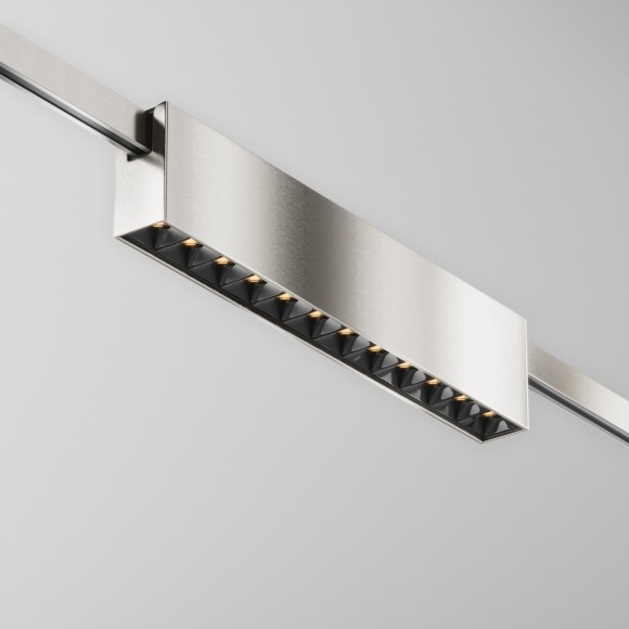 Трековый магнитный светодиодный светильник Maytoni Flarity Points TR150-1-12W3K-M-PT Трековый магнитный светодиодный светильник Maytoni Flarity Points TR150-1-12W3K-M-PT