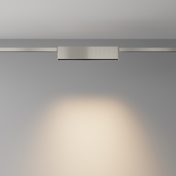 Трековый магнитный светодиодный светильник Maytoni Flarity Points TR150-1-12W3K-M-PT Трековый магнитный светодиодный светильник Maytoni Flarity Points TR150-1-12W3K-M-PT