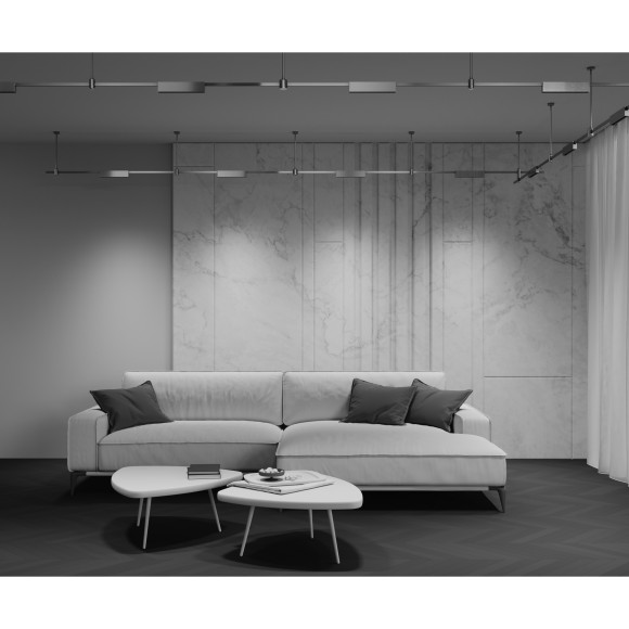 Трековый магнитный светодиодный светильник Maytoni Flarity Points TR150-1-12W3K-M-PT Трековый магнитный светодиодный светильник Maytoni Flarity Points TR150-1-12W3K-M-PT