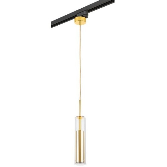 Однофазный двужильный трековый светильник Lightstar L1T756012 Cilino под сменную лампу GU10