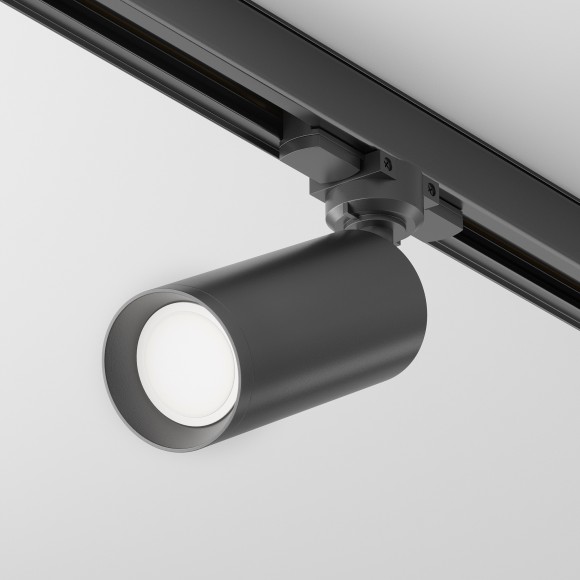 Трехфазный трековый светильник Maytoni Unity TR028-3-GU10-B Focus под сменную лампу GU10 Трехфазный трековый светильник Maytoni Unity TR028-3-GU10-B Focus под сменную лампу GU10