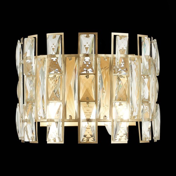 SL1626.201.02 Бра ST-Luce шампань/шампань, прозрачный E14 2*40W ANZIO SL1626.201.02 Бра ST-Luce шампань/шампань, прозрачный E14 2*40W ANZIO