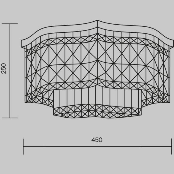 Потолочный светильник Maytoni DIA005CL-06G