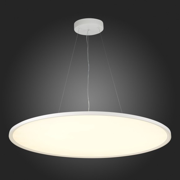 ST602.543.96 Светильник подвесной Белый LED 1*96W 4000K 8 640Lm Ra80 120 IP20 D1 000xH35 185-265V Подвесные светильники