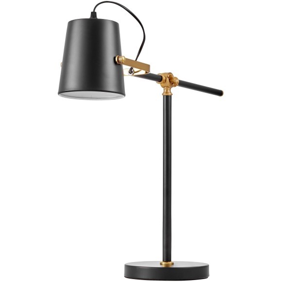 Настольная лампа Lumina Deco LDT 7733-1 BK+MD Настольная лампа Lumina Deco LDT 7733-1 BK+MD