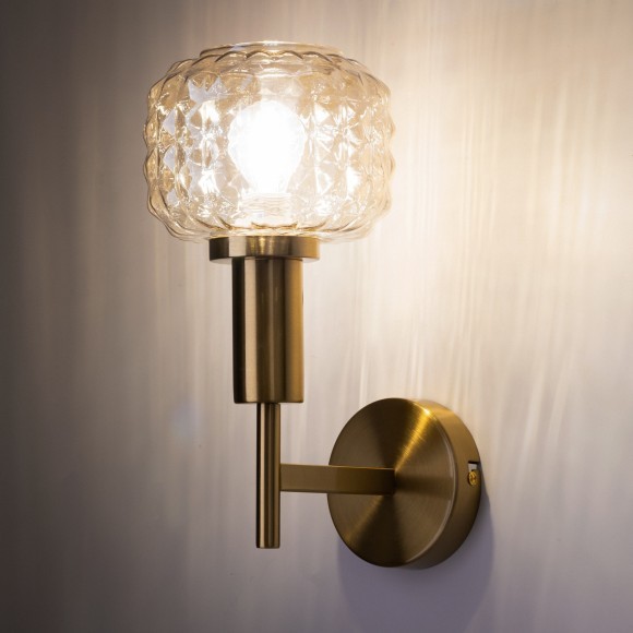 Настенный светильник (бра) Freya FR5366WL-01BS Настенный светильник (бра) Freya FR5366WL-01BS