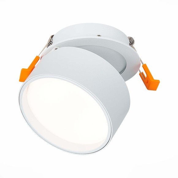 ST651.548.09 Встраиваемый поворотный светильник Белый LED 1*9W 4000K 720Lm Ra90 120° IP20 D85xH68 1 Встраиваемые светильники
