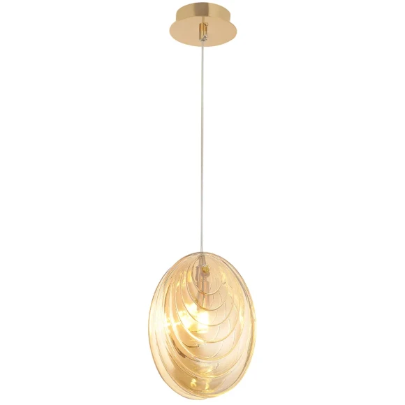 Светильник подвесной Crystal Lux MAR SP1 AMBER