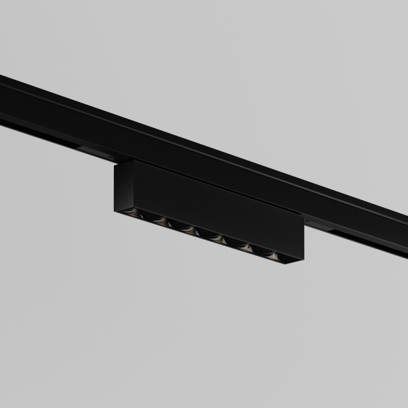 TR193-1-5W3K-M-B Ультратонкий трековый диммируемый по TRIAC 0/1-10V магнитный светодиодный светильник Maytoni Levity CRI90+ 3000К 220Лм 30° 5Вт TR193-1-5W3K-M-B Ультратонкий трековый диммируемый по TRIAC 0/1-10V магнитный светодиодный светильник Maytoni Levity CRI90+ 3000К 220Лм 30° 5Вт