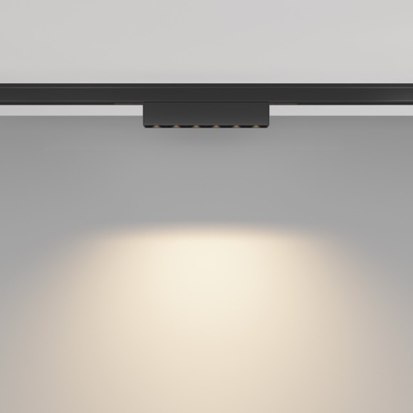 TR193-1-5W3K-M-B Ультратонкий трековый диммируемый по TRIAC 0/1-10V магнитный светодиодный светильник Maytoni Levity CRI90+ 3000К 220Лм 30° 5Вт TR193-1-5W3K-M-B Ультратонкий трековый диммируемый по TRIAC 0/1-10V магнитный светодиодный светильник Maytoni Levity CRI90+ 3000К 220Лм 30° 5Вт