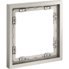 Рамка пластиковая VOLTUM S70 на 1 пост, (кашемир)