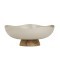 427509 Декоративная чаша MONYWA, H105 металл, дерево, бежевый, натуральный