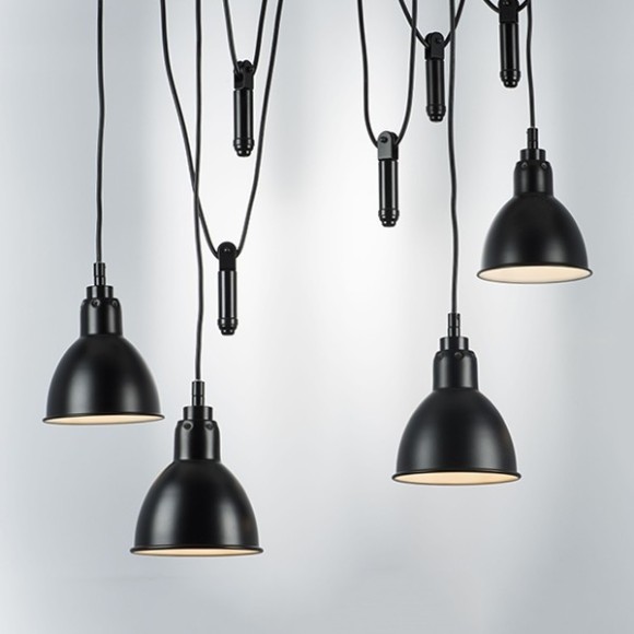 Люстра паук Lightstar 761057 Acrobata под лампы 5xE14 200W