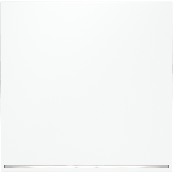 Клавиша для выключателя/переключателя одноклавишного с подсветкой, S70 (белый матовый)