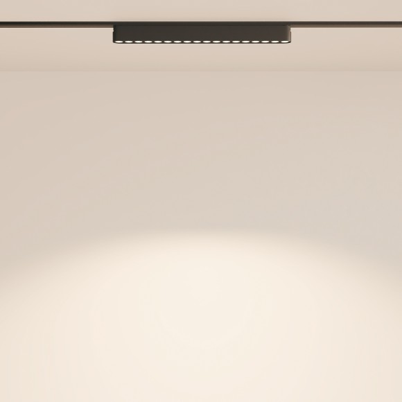 TR082-1-18W4K-M-B Трековый магнитный светодиодный светильник Maytoni Radity 48V CRI90+ 4000К 1850Лм 36° 16Вт TR082-1-18W4K-M-B Трековый магнитный светодиодный светильник Maytoni Radity 48V CRI90+ 4000К 1850Лм 36° 16Вт