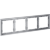 Рамка пластиковая VOLTUM S70 на 4 поста, (серый)