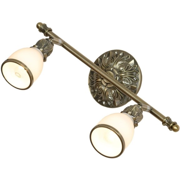 Спот настенный Lussole GRLSL-7301-02 FURLO IP21 под лампы 2xE14 12W