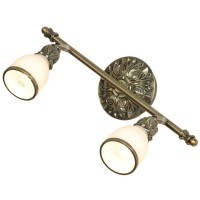 Спот настенный Lussole GRLSL-7301-02 FURLO IP21 под лампы 2xE14 12W