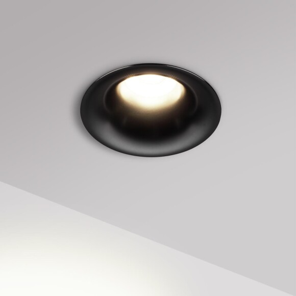 359887 WIR NT26 000 черный Светильник встраиваемый с переключателем цв. температуры IP20 LED 10W 100-265V 3000К/4000К/6000К ECLAT