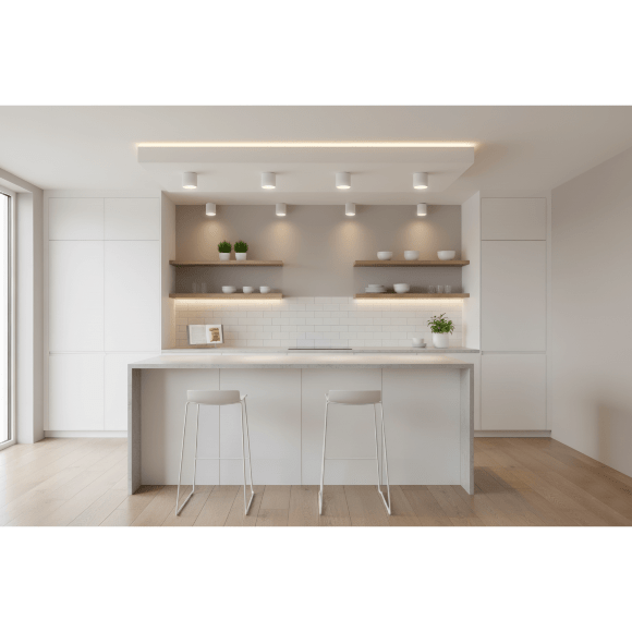 Светильник потолочный Crystal Lux CLT 073C WH 1400/075