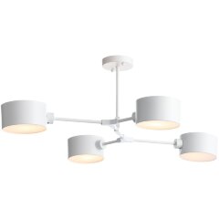 SLE183502-04 Светильник потолочный Белый/Белый E14 4*60W GIMENTO SLE183502-04 Светильник потолочный Белый/Белый E14 4*60W GIMENTO