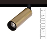 A4660PL-1AB Трековый магнитный светодиодный светильник Arte Lamp Linea 2.0 CRI90+ 4000К 490Лм 15° 8Вт