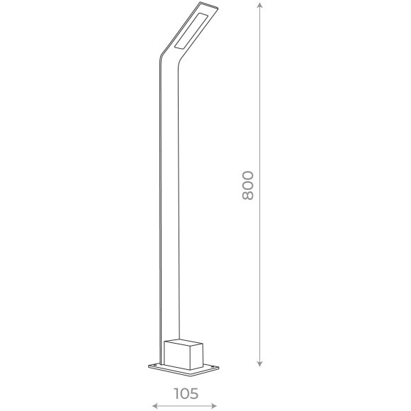 SL094.445.01 Светильник уличный наземный ST-Luce Черный/Черный LED 1*6W 4000K ANSA SL094.445.01 Светильник уличный наземный ST-Luce Черный/Черный LED 1*6W 4000K ANSA