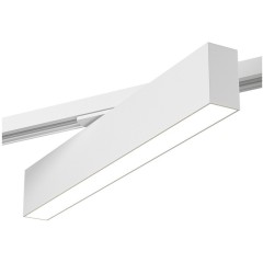 Однофазный двужильный светодиодный трековый светильник Denkirs DK6430-WH SOLID Hals 3000К 780Лм CRI90+ 120° 10Вт