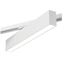 Однофазный двужильный светодиодный трековый светильник Denkirs DK6430-WH SOLID Hals 3000К 780Лм CRI90+ 120° 10Вт Однофазный двужильный светодиодный трековый светильник Denkirs DK6430-WH SOLID Hals 3000К 780Лм CRI90+ 120° 10Вт