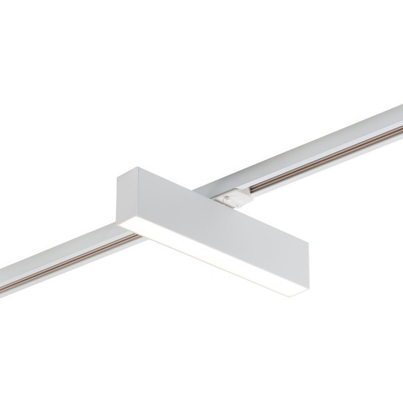 Однофазный двужильный светодиодный трековый светильник Denkirs DK6430-WH SOLID Hals 3000К 780Лм CRI90+ 120° 10Вт Однофазный двужильный светодиодный трековый светильник Denkirs DK6430-WH SOLID Hals 3000К 780Лм CRI90+ 120° 10Вт