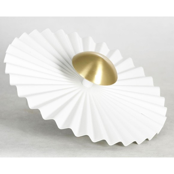 SY7107 LUSSOLE АБИЛЕНЕ Белое бра, LED 5 Вт, 4000 К, 420 Лм, IP20