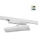Novotech STRATUS 359780 Белый однофазный трехжильный трековый светодиодный светильник, линейный 20см, поворотный, CCT перекл. цветовой температуры, LED 12Вт 797Лм 2700;3200;4000К CRI90 105° IP20 220В, коэф. пульсации < 1%