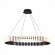 SL6203.403.50 Люстра подвесная ST-Luce Черный/Белый LED 1*50W 3000K ESTENSE