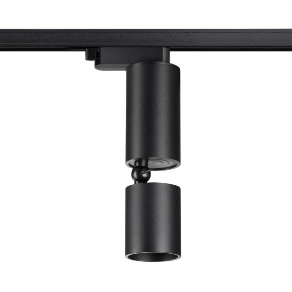 Трехжильный однофазный трековый светодиодный светильник Novotech Tubo 359321 1100лм 10Вт