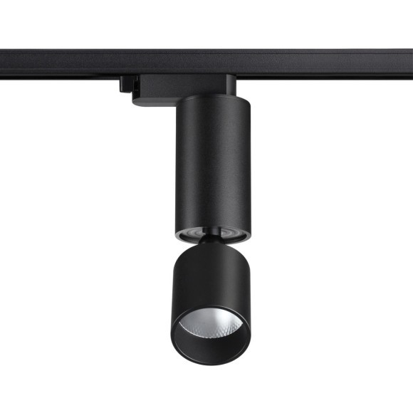 Трехжильный однофазный трековый светодиодный светильник Novotech Tubo 359321 1100лм 10Вт