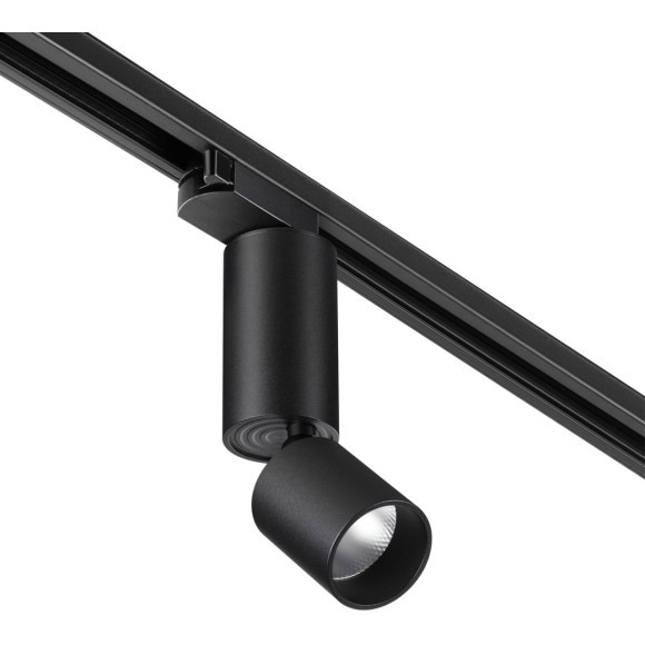 Трехжильный однофазный трековый светодиодный светильник Novotech Tubo 359321 1100лм 10Вт