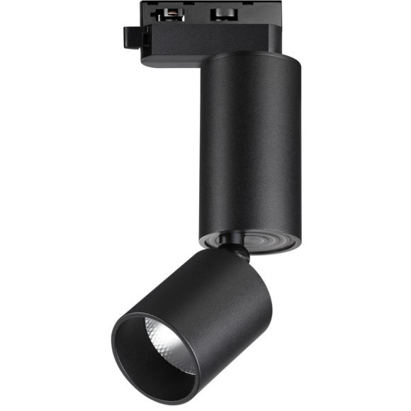 Трехжильный однофазный трековый светодиодный светильник Novotech Tubo 359321 1100лм 10Вт