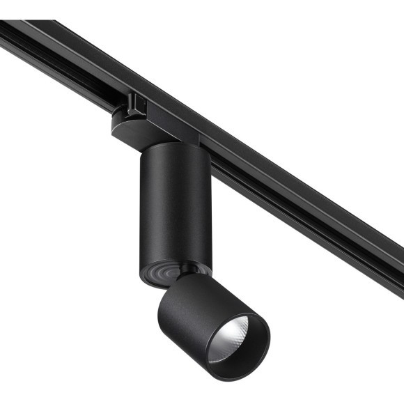 Трехжильный однофазный трековый светодиодный светильник Novotech Tubo 359321 1100лм 10Вт