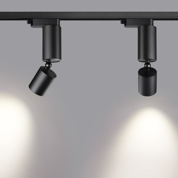 Трехжильный однофазный трековый светодиодный светильник Novotech Tubo 359321 1100лм 10Вт