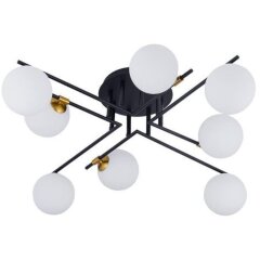 Потолочная люстра Arte Lamp GEMINI A2243PL-8BK Потолочная люстра Arte Lamp GEMINI A2243PL-8BK