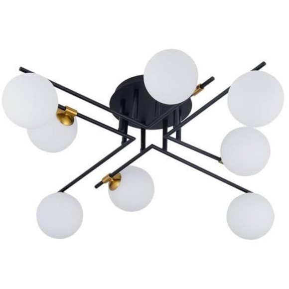 Потолочная люстра Arte Lamp GEMINI A2243PL-8BK