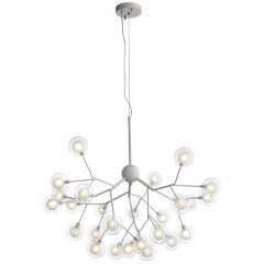 SL376.503.27 Люстра подвесная ST-Luce Белый/Белый,Прозрачный G4 LED 27*2W DEMELE SL376.503.27 Люстра подвесная ST-Luce Белый/Белый,Прозрачный G4 LED 27*2W DEMELE