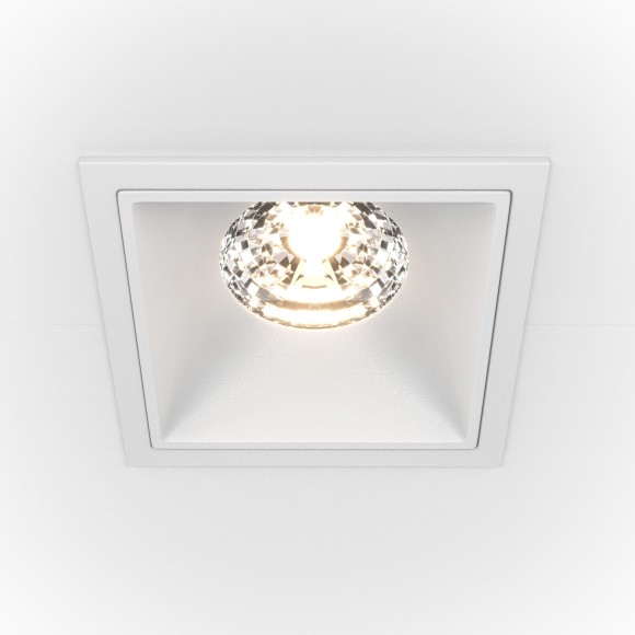 Встраиваемый светильник Maytoni DL043-01-15W3K-SQ-W Alfa LED светодиодный LED 15W